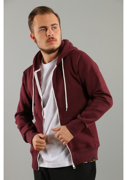 Kapşonlu Fermuarlı Basic Hırka fiyatları