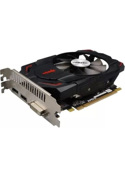 RX550 4gb Gddr5 128BIT (Vga-Dvı-Hdmı) Tek Fan Ekran Kartı AKR550D5S4GH1