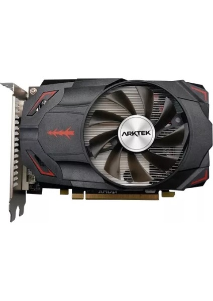RX550 4gb Gddr5 128BIT (Vga-Dvı-Hdmı) Tek Fan Ekran Kartı AKR550D5S4GH1