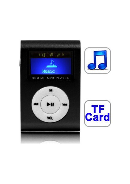 Tf Mikro Sd Kart Yuvası Mp3 Çalar (Yurt Dışından)