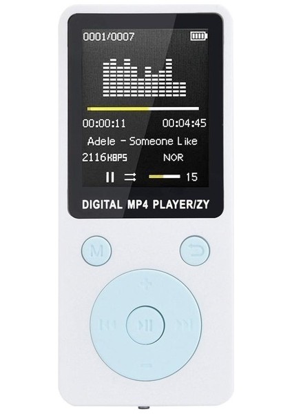 Mp4 Ses Müzik Çalar Fm Kaydedici Walkman Player Mp3 (Yurt Dışından)