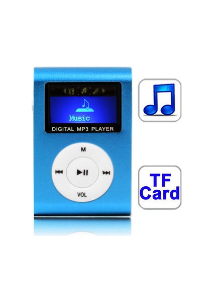 Tf Mikro Sd Kart Yuvası Mp3 Çalar (Yurt Dışından)