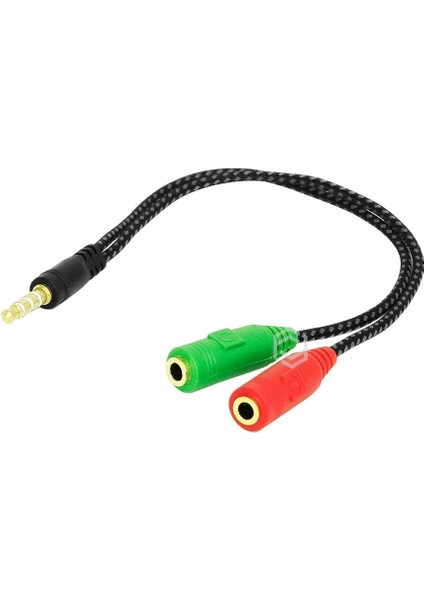 FA-6632AC 2*3,5mm Stereo D 4pın 3,5mmstereo