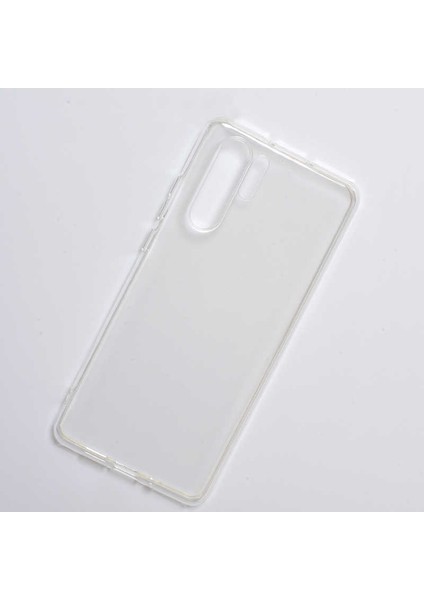 Huawei P30 Pro Kılıf Şeffaf Süper Silikon Kamera Korumalırenksiz