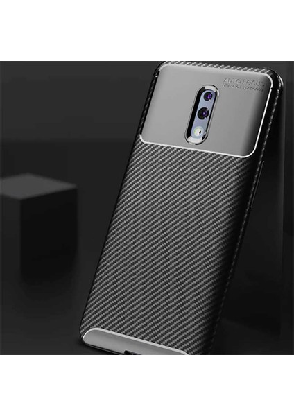 Oppo Reno Kılıf Zore Negro Antişok Karbon Silikonkahverengi fırsatları