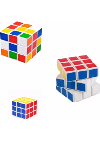 Mini Rubik Zeka Sabır Küpü 3x3 cm Magic Cube