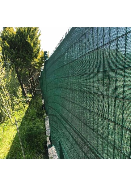 1X11 Metre %95 Gölgelik File Bahçe Duvarı Inşaat Otopark Çit Filesi Gölgeleme Filesi Duvar Kumaşı Tel Tülü