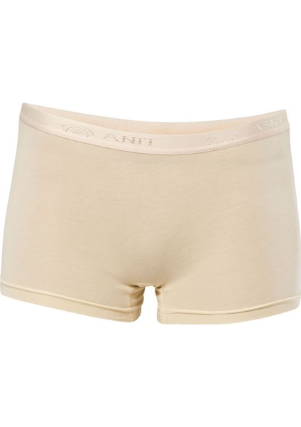 Anıt 3125 Kadın Ten Likralı Pamuklu Boxer