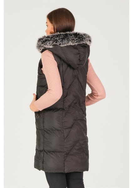 Z6707 Dewberry Bayan Yelek-Siyah fiyatları