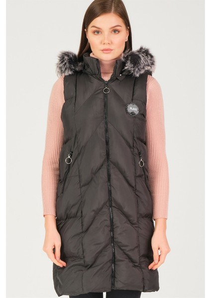 Z6707 Dewberry Bayan Yelek-Siyah fırsatları