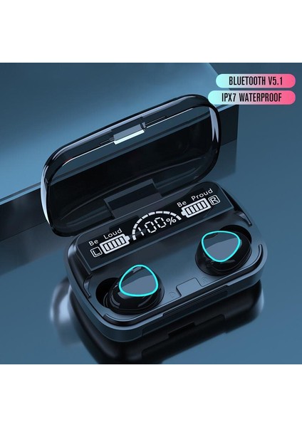 Bluetooth Tws Kablosuz Suya Dayanıklı Bluetooth 5.1 Dijital Ekranlı Kulaklık (Yurt Dışından) modelleri