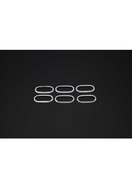 Mercedes Sprinter W906 Krom Yan Reflektör Çerçevesi 6 Parça 2006-2018 Arası