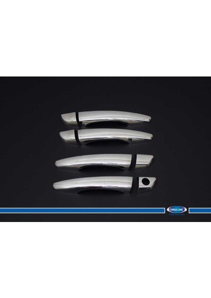 Peugeot 5008 Krom Kapı Kolu 4 Kapı 2016 ve Sonrası