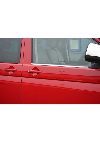 VW T5 Transporter Krom Cam Çıtası 2 Parça 2010-2014 Arası