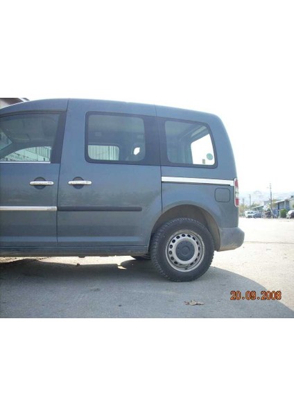 VW Caddy Krom Sürgülü Kapı Çıtası 2 Parça 2015-2020 Arası fırsatları
