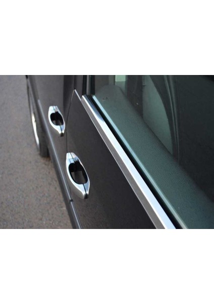 VW Caddy Krom Cam Çıtası 4 Parça 2010-2014 Arası modelleri