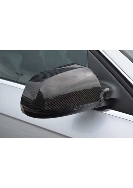 Audi A3 8P Karbon Ayna Kapağı 2 Parça 2004-2007 Arası modelleri