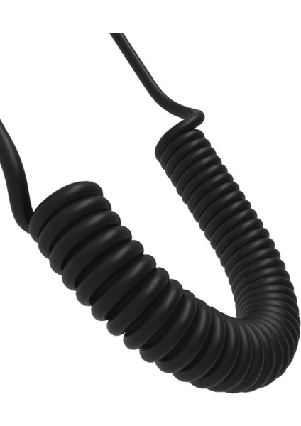 iPhone Uyumlu Lightning To Aux Çevirici 3.5 mm Spiral Ses Kablosu Siyah - AL2693 fırsatları