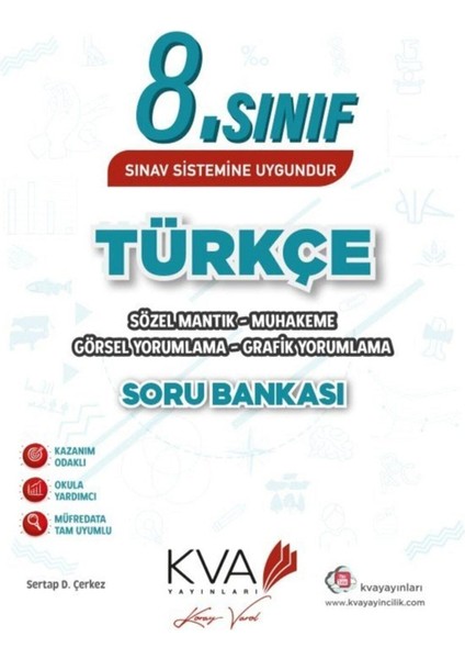 8. Sınıf Türkçe Sözel Mantık Muhakeme Soru Bankası