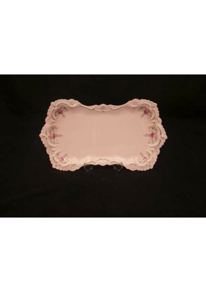 Pembe Porselen Tepsı 33 cm Epiag fiyatları