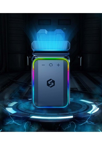 Rgb Işıklı USB Notebook Soğutucu 12"-17" Için Tek Fanlı Sessiz fırsatları