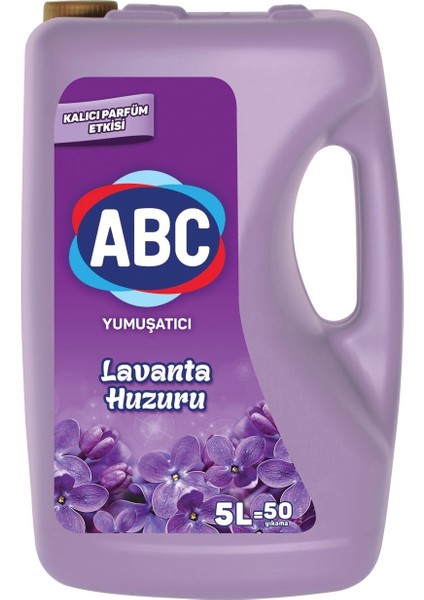 Abc Çamaşır Yumuşatıcı 5 Lt Lavanta 4 Lu