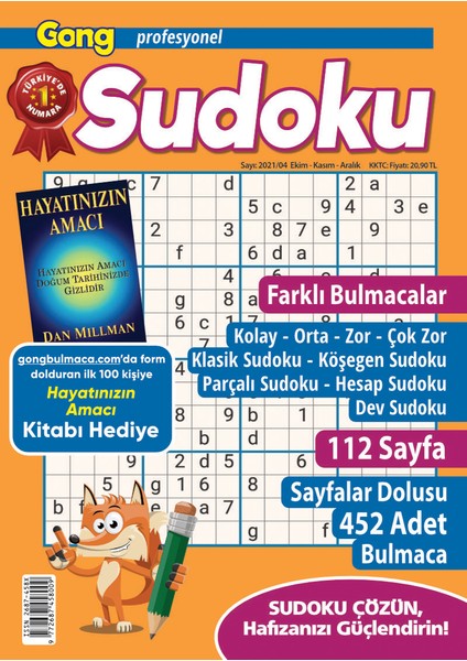 Profesyonel Sudoku 2021/04