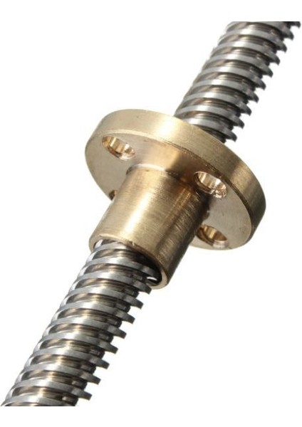 3D Yazıcı Vidalı Mil Somun 400MM T10 10MM fiyatları