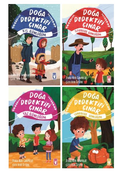 Doğa Dedektifi Çınar 4 Kitap Set - Zehra Nur Canpolat