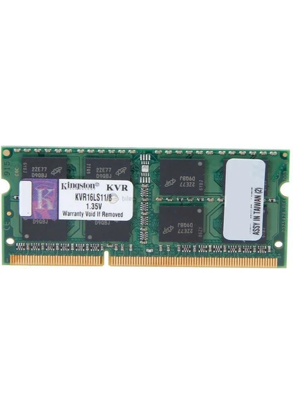 8GB 1600MHz DDR3 Notebook Ram CL11 KVR16LS11/8