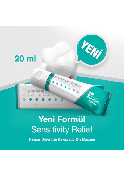 Toothpaste Sensitivity 28 gr - Hassas Dişler Için Diş Macunu