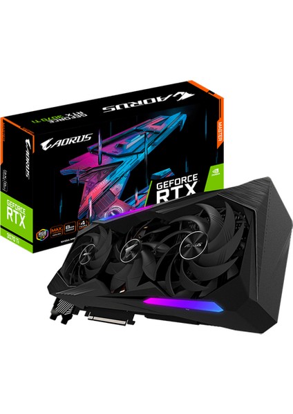 Rtx 3070 Master 8g GV-N3070AORUS M-8gd 256 Bit Gddr6 8 GB Ekran Kartı