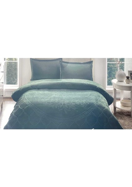 Trendy Battaniye Çift Kişillik-Yeşil