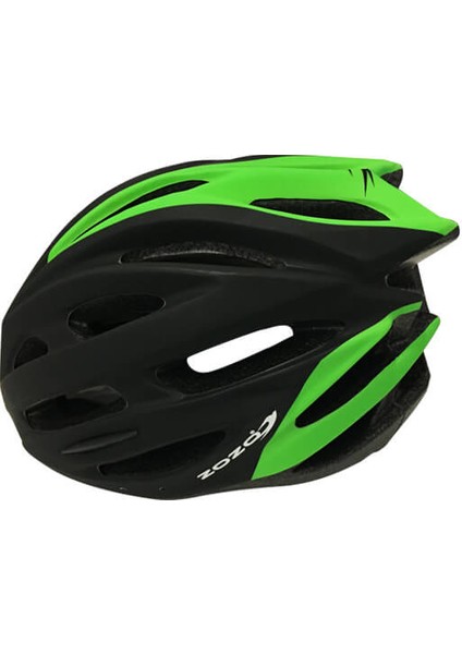 - Kask - HB31-A - Mat Siyah/yeşil - M