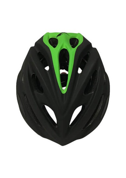 - Kask - HB31-A - Mat Siyah/yeşil - M