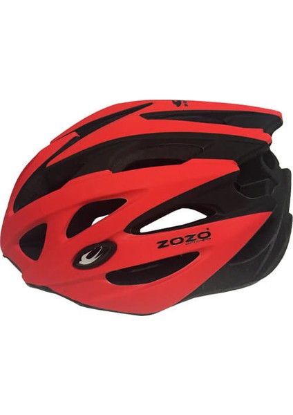 - Kask - MV29 - Arka LED Lambalı - Kırmızı/siyah - M