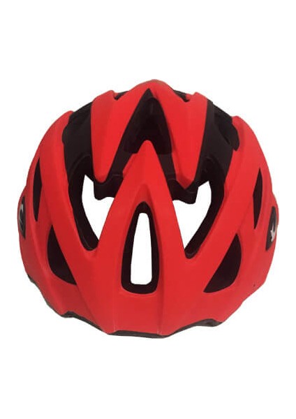 - Kask - MV29 - Arka LED Lambalı - Kırmızı/siyah - M