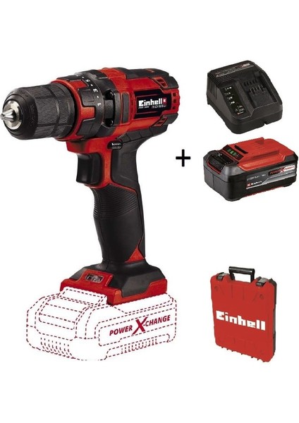 Tc-Cd 18/35 Li (1x5.2 Ah Plus Starter Kit) 18 V Akülü Vidalama Matkap Çantalı