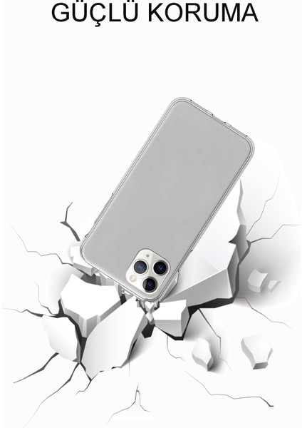 Apple iPhone 12 Pro Kapak 360 Derece Ön ve Arka Tam Koruma Şeffaf Silikon Kılıf fiyatları
