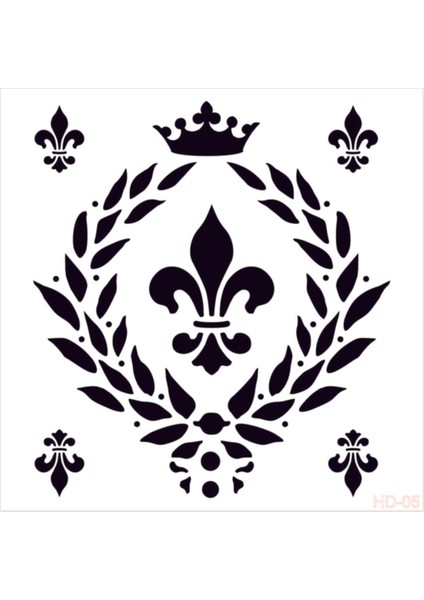 Home Decor Stencıl Hd-22 45X45