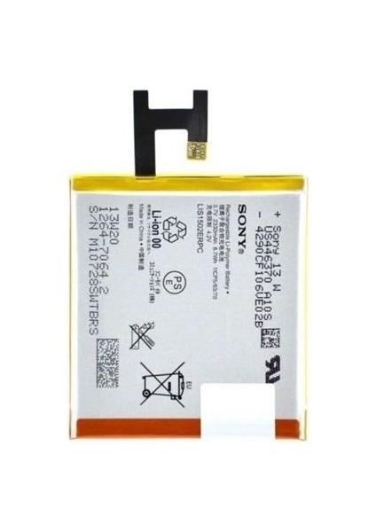 Sony Xperia Z L36H C6603 (LIS1502ERPC) Uyumlu Batarya Pil 2300 Mah