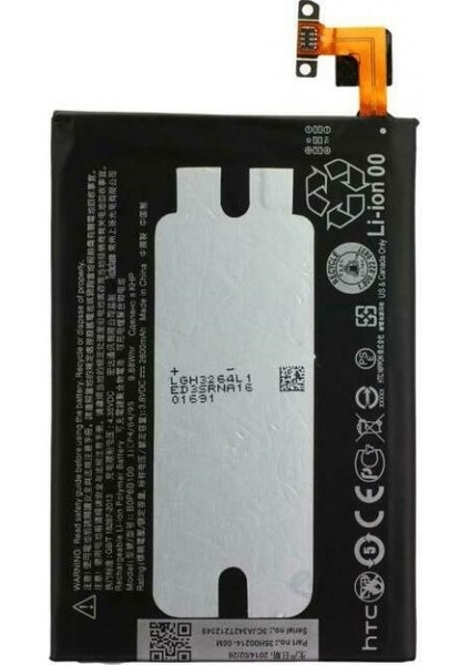 Htc One M8 (B0P6B100) Uyumlu Batarya Pil 2600 Mah