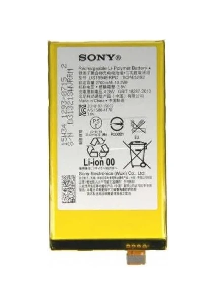 Sony Xperia Xa Ultra F3211 (LIS1594ERPC) Uyumlu Batarya Pil 2700 Mah