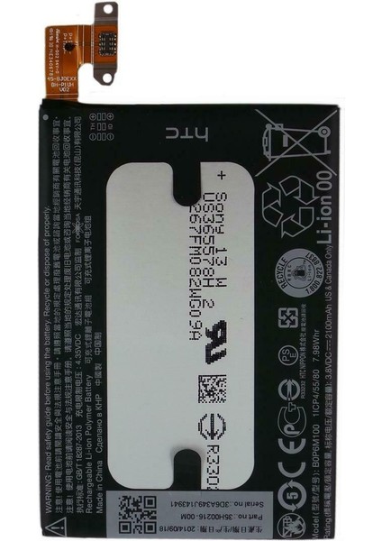 Htc One M8 Mini (BOP6M100) Uyumlu Batarya Pil 2100 Mah