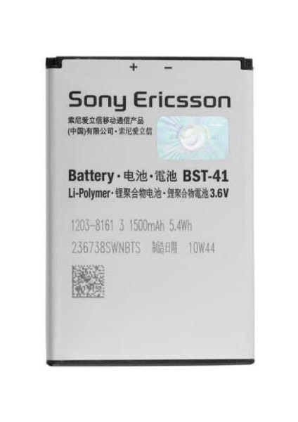 Sony Xperia BST41 Uyumlu Batarya Pil 1500 Mah