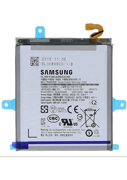 Samsung Galaxy A9 2018 SM-A920 (EB-BA920ABU) Uyumlu Batarya Pil 3800MAH