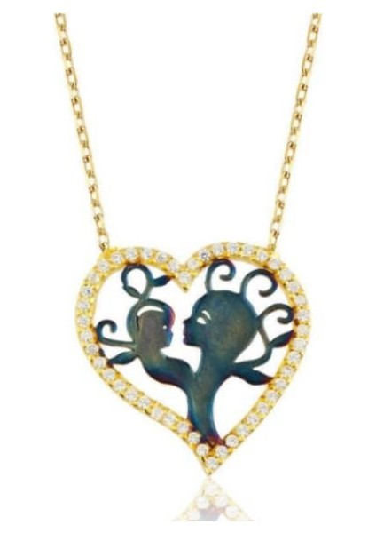 Anne 925 Ayar Gümüş Kolye