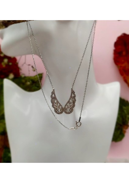 Melek Kanadı 925 Ayar Gümüş Kolye