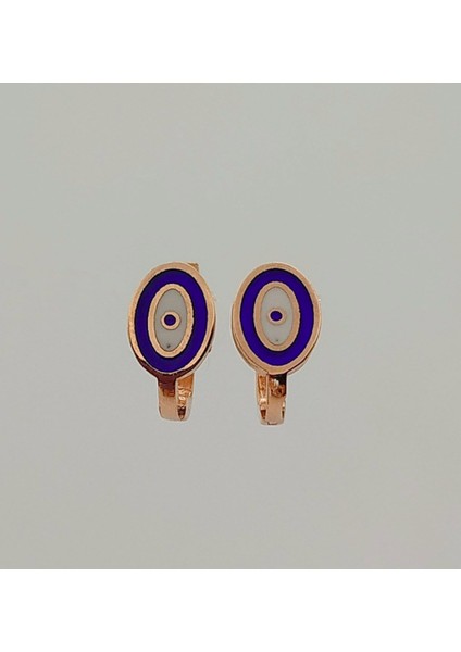 Nazar Çocuk 925 Ayar Gümüş Küpe