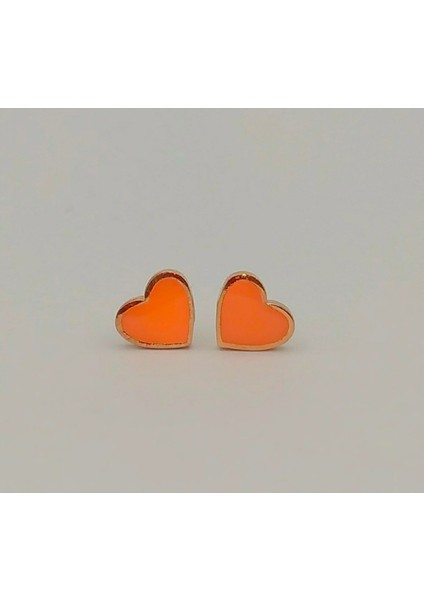 Kalp Çocuk 925 Ayar Gümüş Küpe